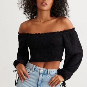 Dynamite Off-Shoulder Blouse